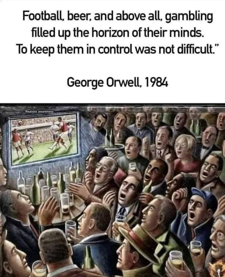 George Orwell Blank Meme Template