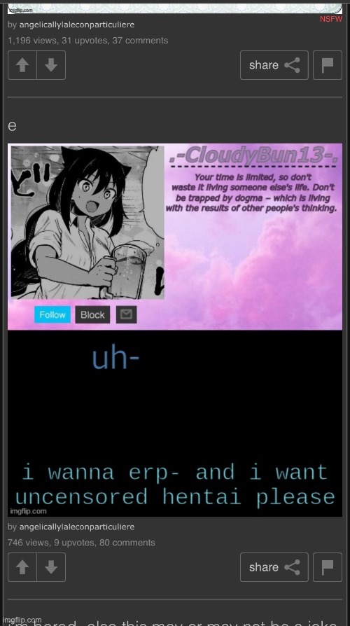 Random gallery shit go! | made w/ Imgflip meme maker