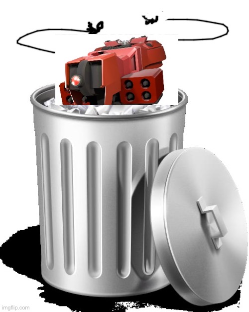 Trash can full | image tagged in trash can full | made w/ Imgflip meme maker