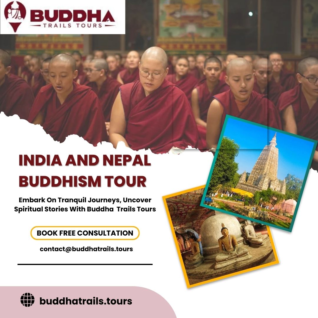 High Quality India and Nepal Buddhism Tour Blank Meme Template