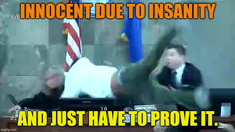 When You Plead | image tagged in memes,criminal,innocent,insanity,have to,prove it | made w/ Imgflip meme maker