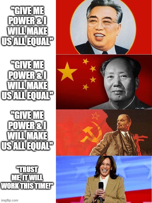 1,000th times the charm | image tagged in kamrade kamala,memes,political meme,history memes | made w/ Imgflip meme maker