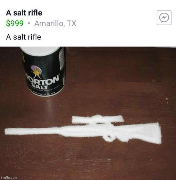 Assault rifle | image tagged in eyeroll | made w/ Imgflip meme maker