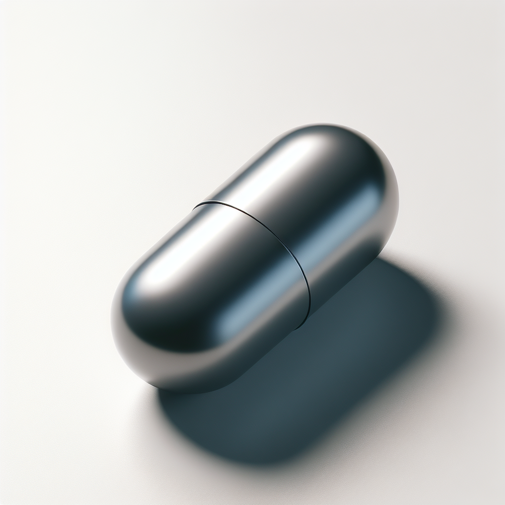 A capsule model from unity Blank Meme Template