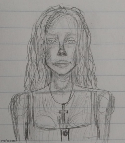 Swedish Christian Girl | image tagged in drawings,sketch,swedish,girl,christian | made w/ Imgflip meme maker