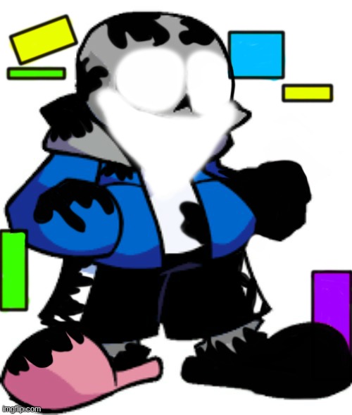 Pibby Spooktale Sans | made w/ Imgflip meme maker