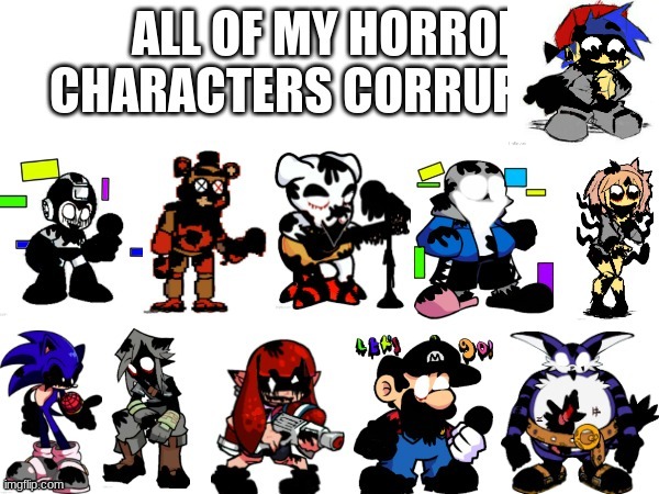 I added the forgotten one here. ignore bf covering the words. you should already know what it says :3 | made w/ Imgflip meme maker