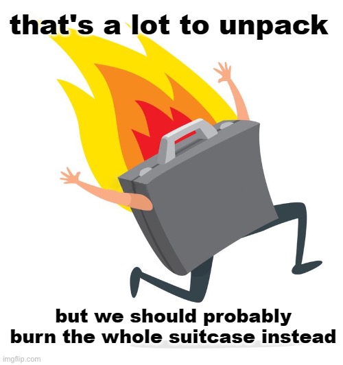 that's a lot to unpack | image tagged in that's a lot to unpack | made w/ Imgflip meme maker