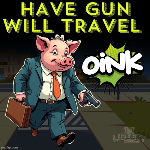 2nd Amendment | image tagged in pig,memes,guns,travel,business | made w/ Imgflip meme maker