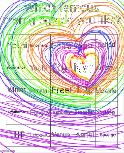 my favorite | image tagged in which famous msmg ogs do you like | made w/ Imgflip meme maker