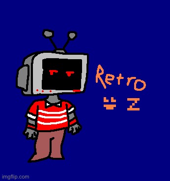 I drew retro | made w/ Imgflip meme maker
