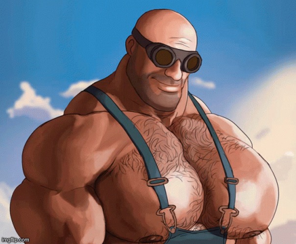 Buff tf2 engineer | image tagged in buff tf2 engineer | made w/ Imgflip meme maker