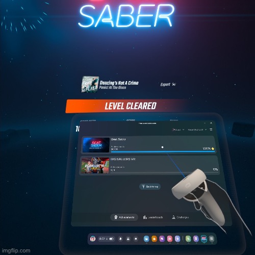 I finally got every achievement in Beat Saber :D | made w/ Imgflip meme maker