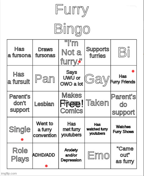 no | image tagged in furry bingo | made w/ Imgflip meme maker