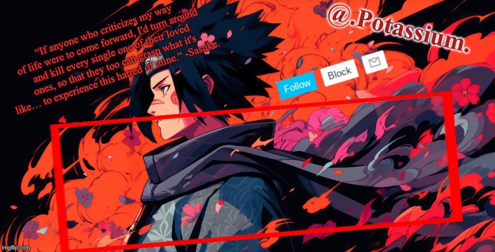 Potassium Announcement Temp | image tagged in potassium announcement temp | made w/ Imgflip meme maker