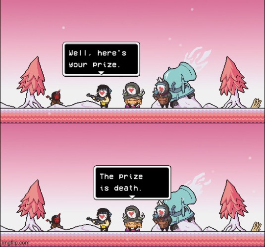 Prize | image tagged in lisa the painful,lisa rpg,lisa,buddy,rpg,videogames | made w/ Imgflip meme maker