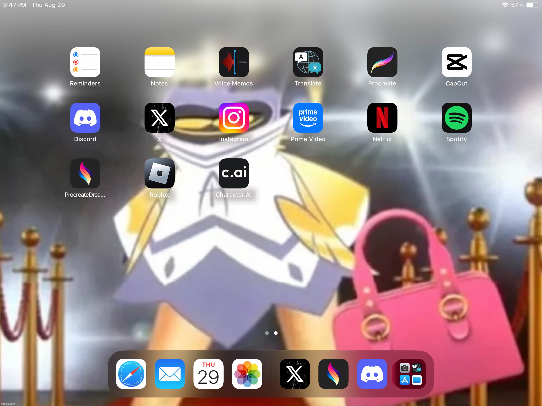 Home screen screensaver | made w/ Imgflip meme maker