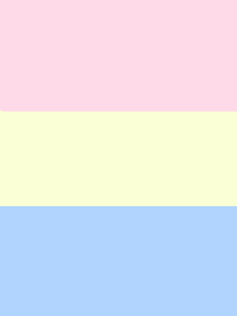Pastel pansexual flag Blank Meme Template