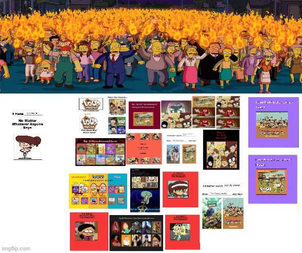 Springfield Citizens Declare War on EIOUR | image tagged in eiour sucks | made w/ Imgflip meme maker