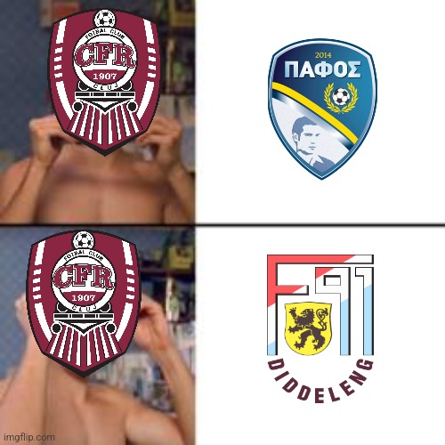 Pafos-CFR 3:0 | CFRUȘINE. | image tagged in peter parker glasses,cfr cluj,pafos,conference league,shame,joke | made w/ Imgflip meme maker