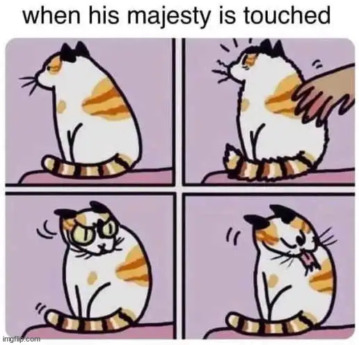 His majesty | image tagged in reposts | made w/ Imgflip meme maker