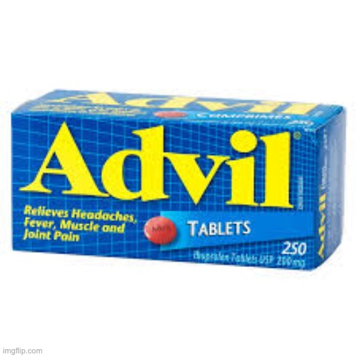 Advil | image tagged in advil | made w/ Imgflip meme maker