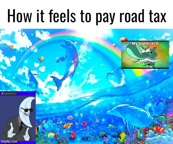 How it feels to pay road tax | image tagged in how it feels to pay road tax | made w/ Imgflip meme maker