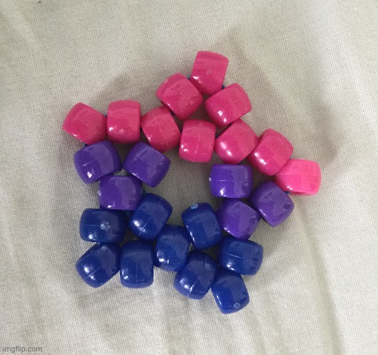 Bisexual star kandi :3 | made w/ Imgflip meme maker