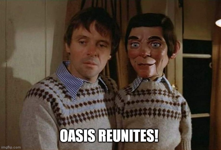 Magic | OASIS REUNITES! | image tagged in magic | made w/ Imgflip meme maker