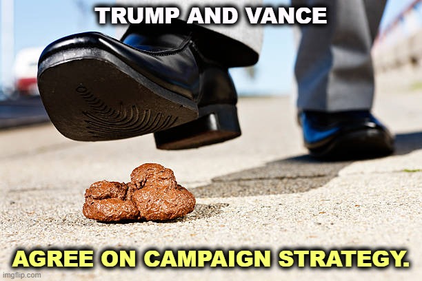 It's going to be a long two months. | TRUMP AND VANCE; AGREE ON CAMPAIGN STRATEGY. | image tagged in trump,vance,campaign,blow up,catastrophe,losers | made w/ Imgflip meme maker