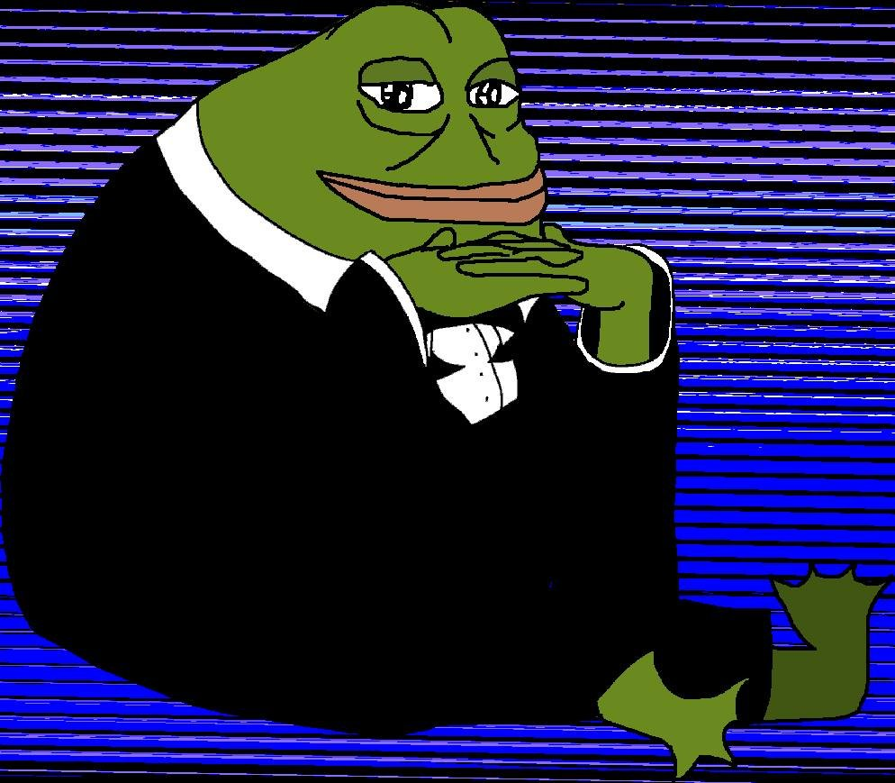 groyper suit Blank Meme Template