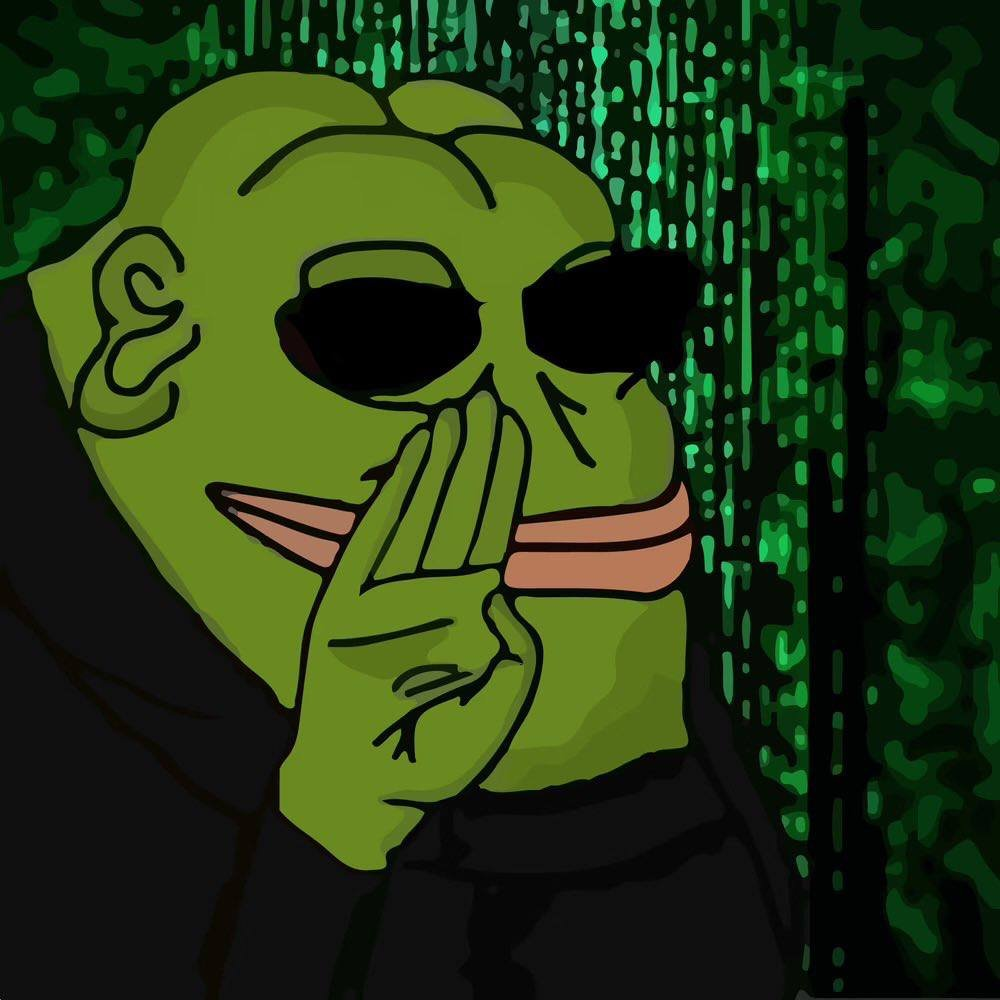 groyper matrix Blank Meme Template