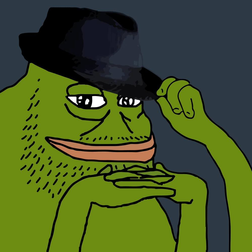 groyper hat Blank Meme Template