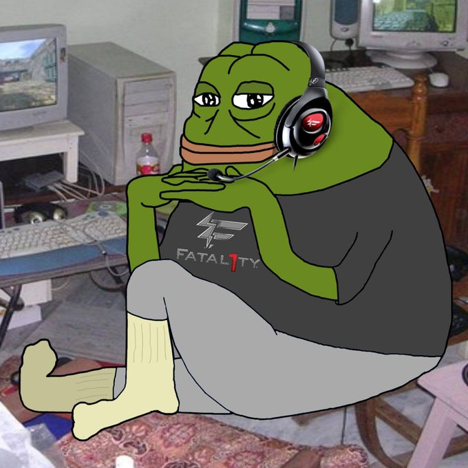 High Quality groyper gamer Blank Meme Template