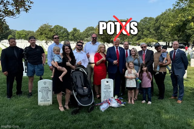 Draft-Dodger Donnie Trump violating law at Arlington | POTUS | image tagged in draft-dodger donnie trump violating law at arlington | made w/ Imgflip meme maker