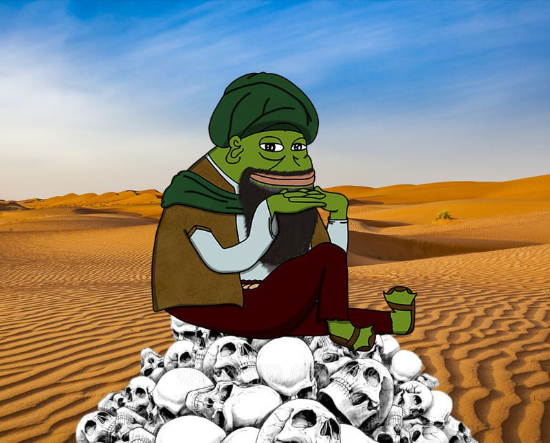 High Quality groyper skull Blank Meme Template