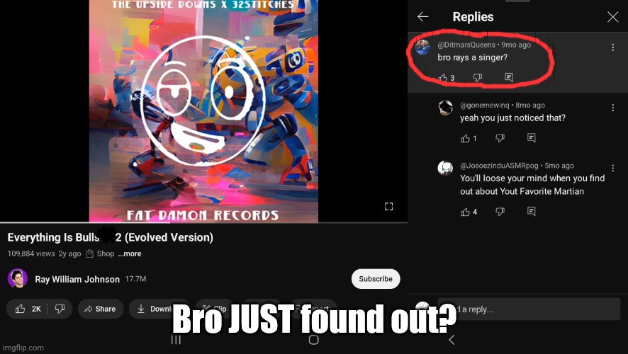 Bro JUST found out? | image tagged in aint no way | made w/ Imgflip meme maker