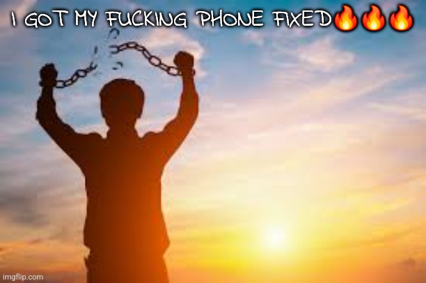 VERY RARE GRANDMA W | I GOT MY FUCKING PHONE FIXED🔥🔥🔥 | image tagged in second chance | made w/ Imgflip meme maker