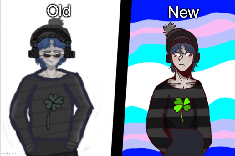 Improvement time | New; Old | image tagged in drawing,old,new | made w/ Imgflip meme maker