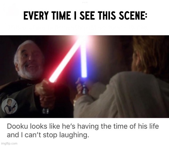 Dooku built different | made w/ Imgflip meme maker