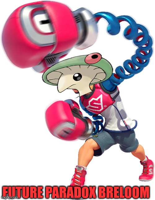Pokemon paradox wishlist | FUTURE PARADOX BRELOOM | image tagged in memes,funny,pokemon,nintendo | made w/ Imgflip meme maker