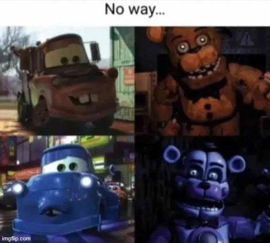 image tagged in tow truck,freddy fazbear | made w/ Imgflip meme maker