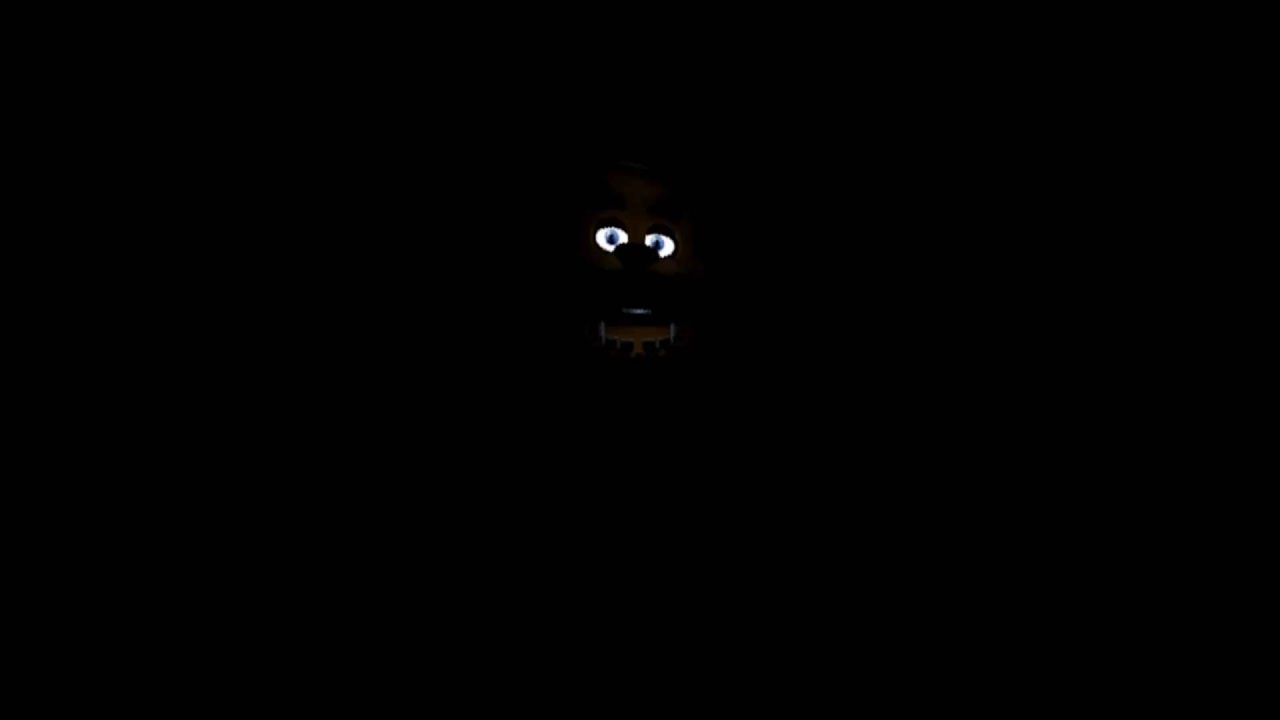 Freddy Fazbear at the dark Blank Meme Template