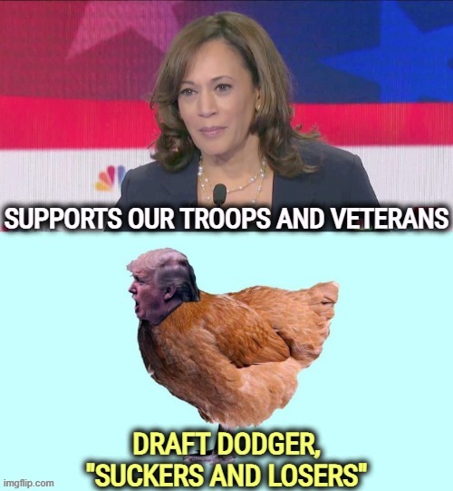 Patriotism | . | image tagged in kamala harris,patriot,army,navy,trump,draft | made w/ Imgflip meme maker