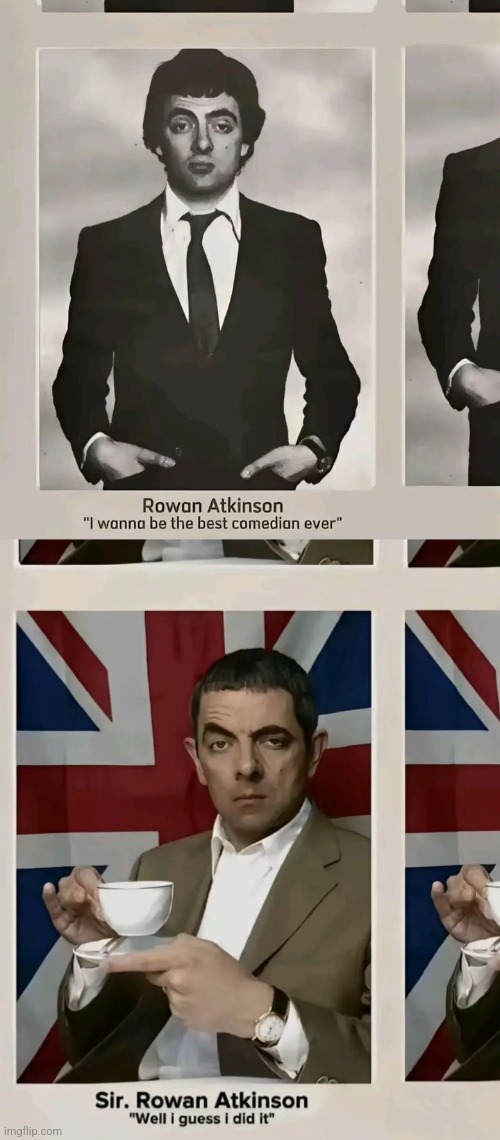 huge mr bean w | made w/ Imgflip meme maker