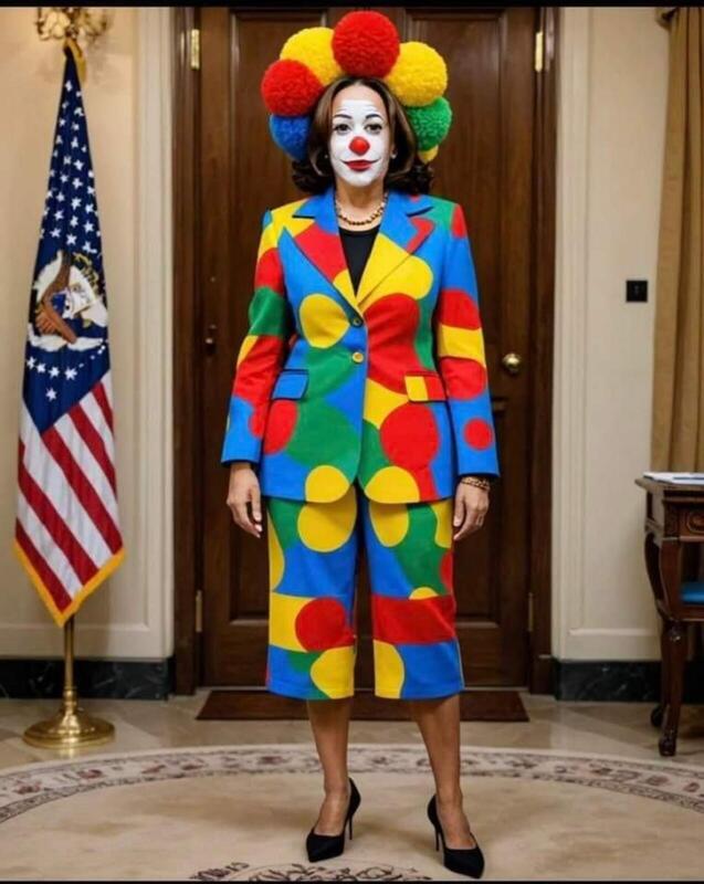 High Quality Hobama Clown outfit Blank Meme Template