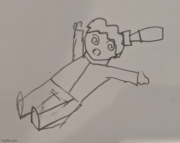 I drew this while I was sick lol | made w/ Imgflip meme maker