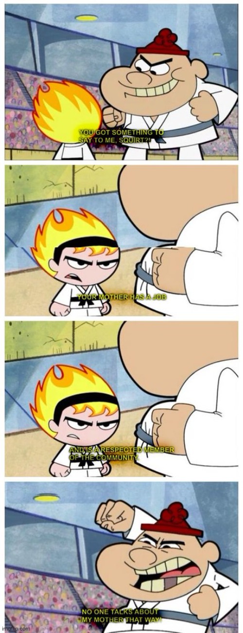 BILLY SAID WORSE | image tagged in billy and mandy,dragon ball z,repost,memes | made w/ Imgflip meme maker