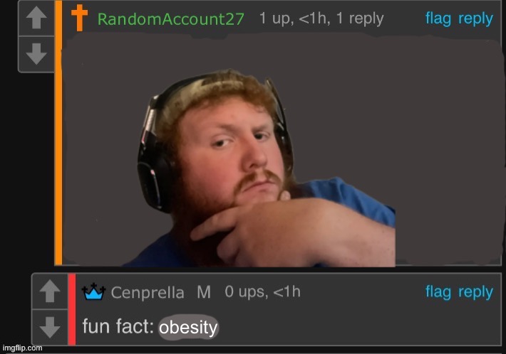 CUZ IM FAT. IM FAT. YOU KNOW IT (really really fat) | obesity | image tagged in fun fact sexy,caseoh | made w/ Imgflip meme maker