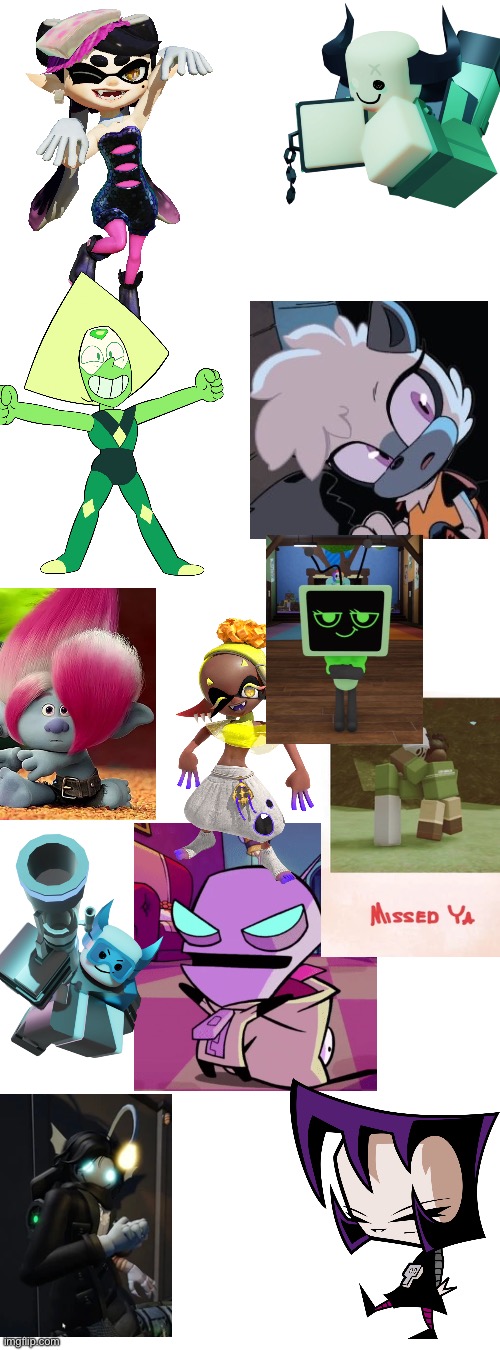 A bunch of my comfort characters in one place (inspired by the two other posts) | made w/ Imgflip meme maker